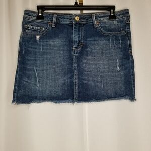 VIGOSS Denim Mini Skirt